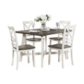 Modern Farmhouse Style 5 Piece Pack Dinette Set