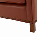 Elizabeth Top Grain Leather Arm Chair