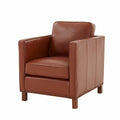 Elizabeth Top Grain Leather Arm Chair