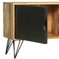 Tv Entertainment Unit with 2 Doors and Wooden