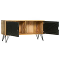 Tv Entertainment Unit with 2 Doors and Wooden