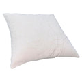 Hugo 20 x 20 Square Accent Throw Pillow, Embroidered white-cotton