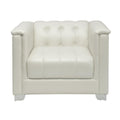 Impressively Styled Chair, White