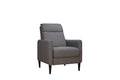 Molson Pushback Recliner Chair Carbon Black