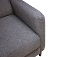 Molson Pushback Recliner Chair Carbon Black