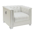 Impressively Styled Chair, White