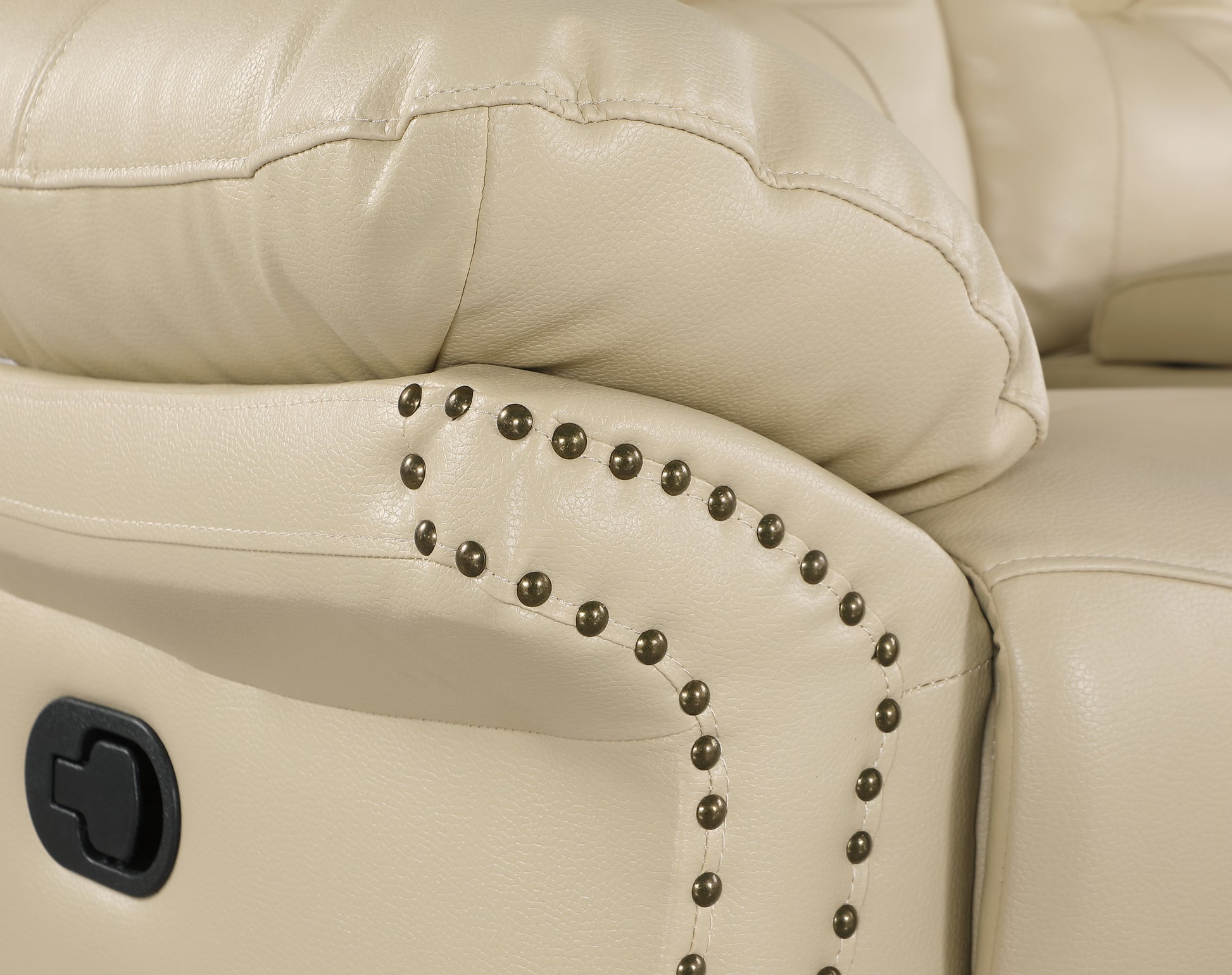 Leather Air Upholstered Chair with Fiber