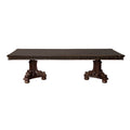 Formal Traditional Dining Table 1pc Dark Cherry Finish cherry-dining room-european-traditional-wood