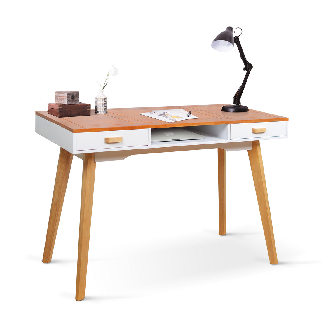 Modern Simple Style Solid Wood Computer Desk,Home