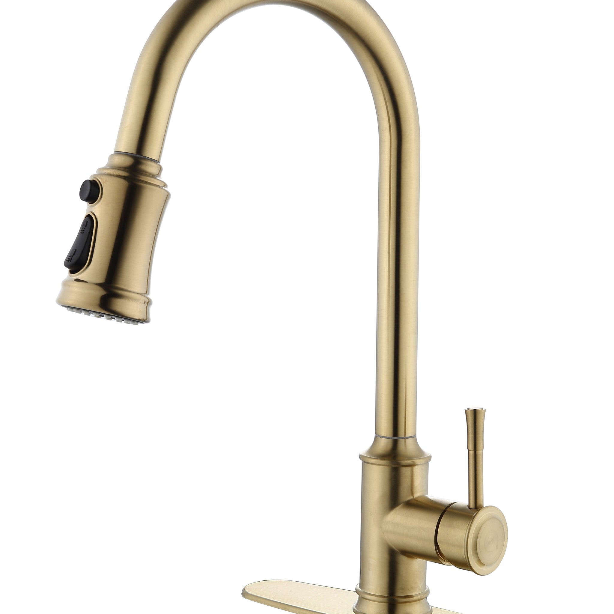 Touch Kitchen Faucet with Pull Down Sprayer gold-stainless steel