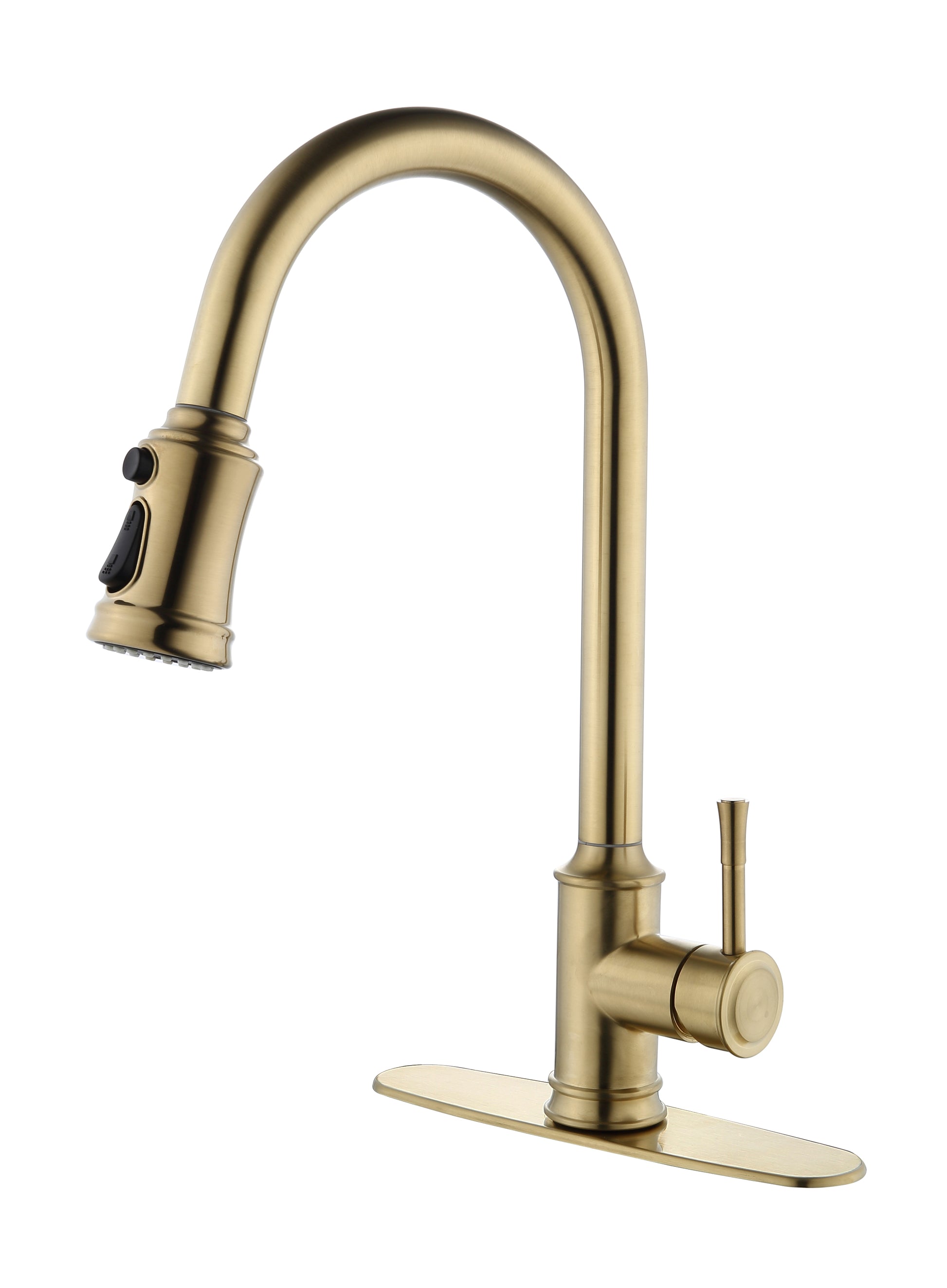 Touch Kitchen Faucet with Pull Down Sprayer gold-stainless steel