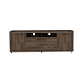 Brock Rectangle 2 Door Tv Stand Dark Walnut