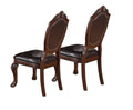 Royal Majestic Formal Set of 2 Side Chairs Brown Color brown-brown-dining room-luxury-traditional-dining