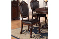 Royal Majestic Formal Set of 2 Side Chairs Brown Color brown-brown-dining room-luxury-traditional-dining