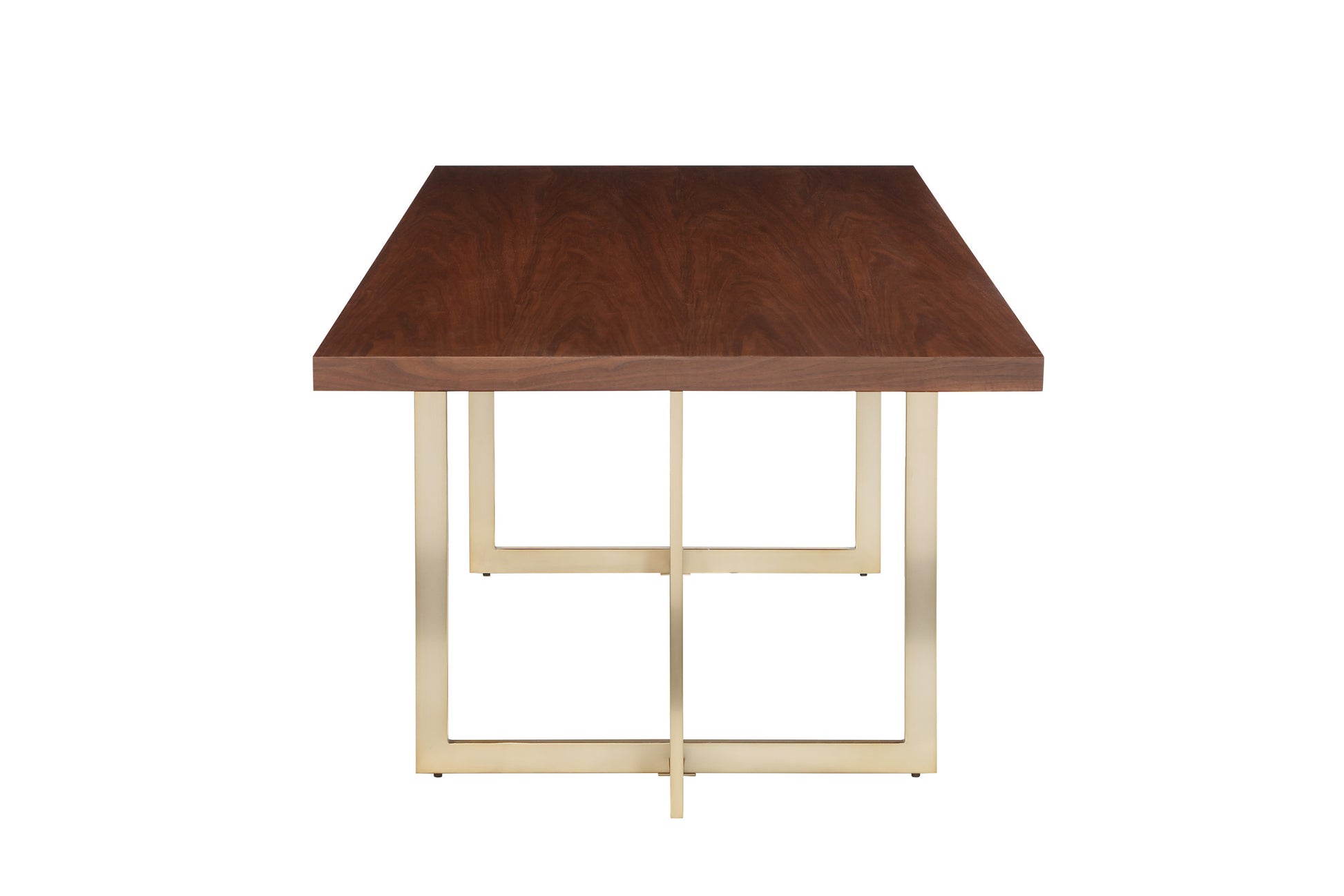 Woker Furniture 71"x35.5"x30" Contemporary Walnut