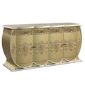 ACME Bernadette SERVER Gold Finish DN01473 gold-mdf