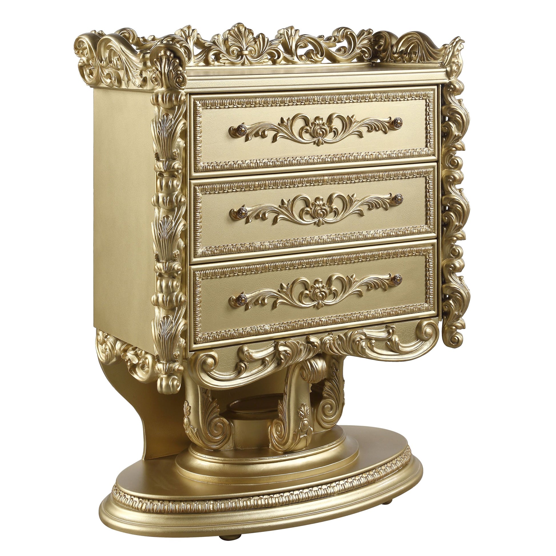 ACME Bernadette CHEST Gold Finish BD01479 gold-mdf