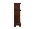 ACME Vendome FIREPLACE Cherry Finish AC01312 cherry-solid wood+mdf