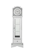 Acme Noralie Grandfather Clock Mirrored & Faux