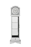 Acme Noralie Grandfather Clock Mirrored & Faux