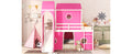 Full Size Bunk Bed With Slide Pink Tent And Tower