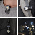 G2 mini flashlight key chain,5 modes small Led black-plastic