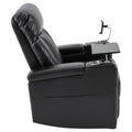 Premium Power Recliner With Storage Arms,