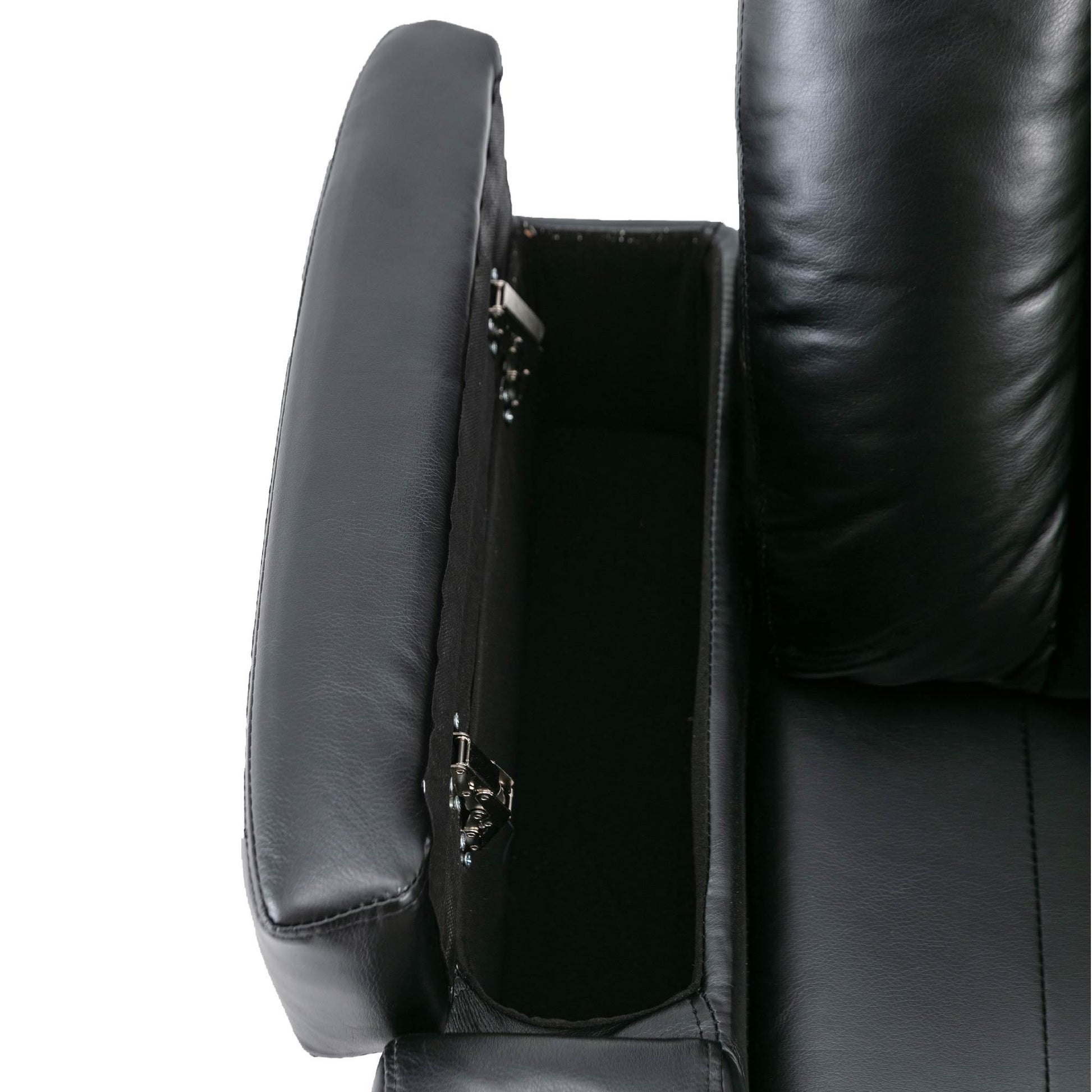 Premium Power Recliner With Storage Arms,