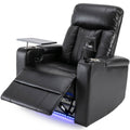 Premium Power Recliner With Storage Arms,