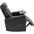 Premium Power Recliner With Storage Arms,