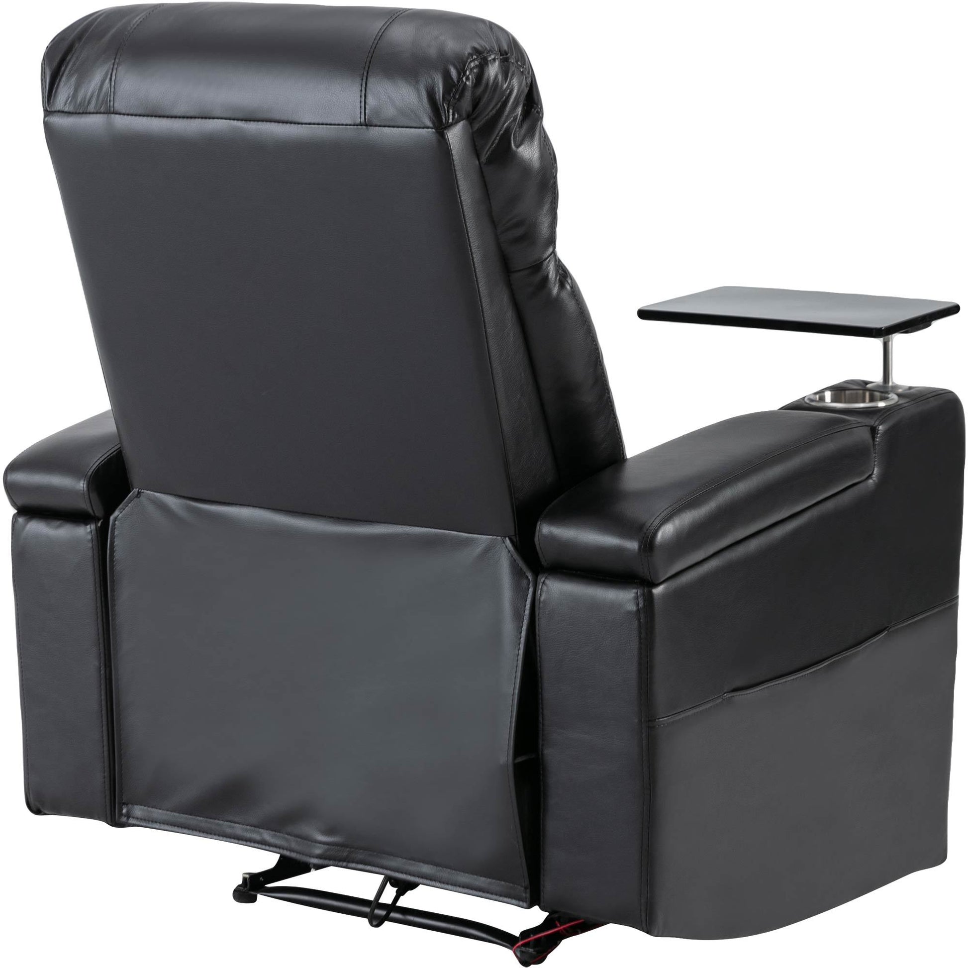 Premium Power Recliner With Storage Arms,