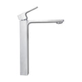 Single Hole Bathroom Faucet brushed chrome-brass