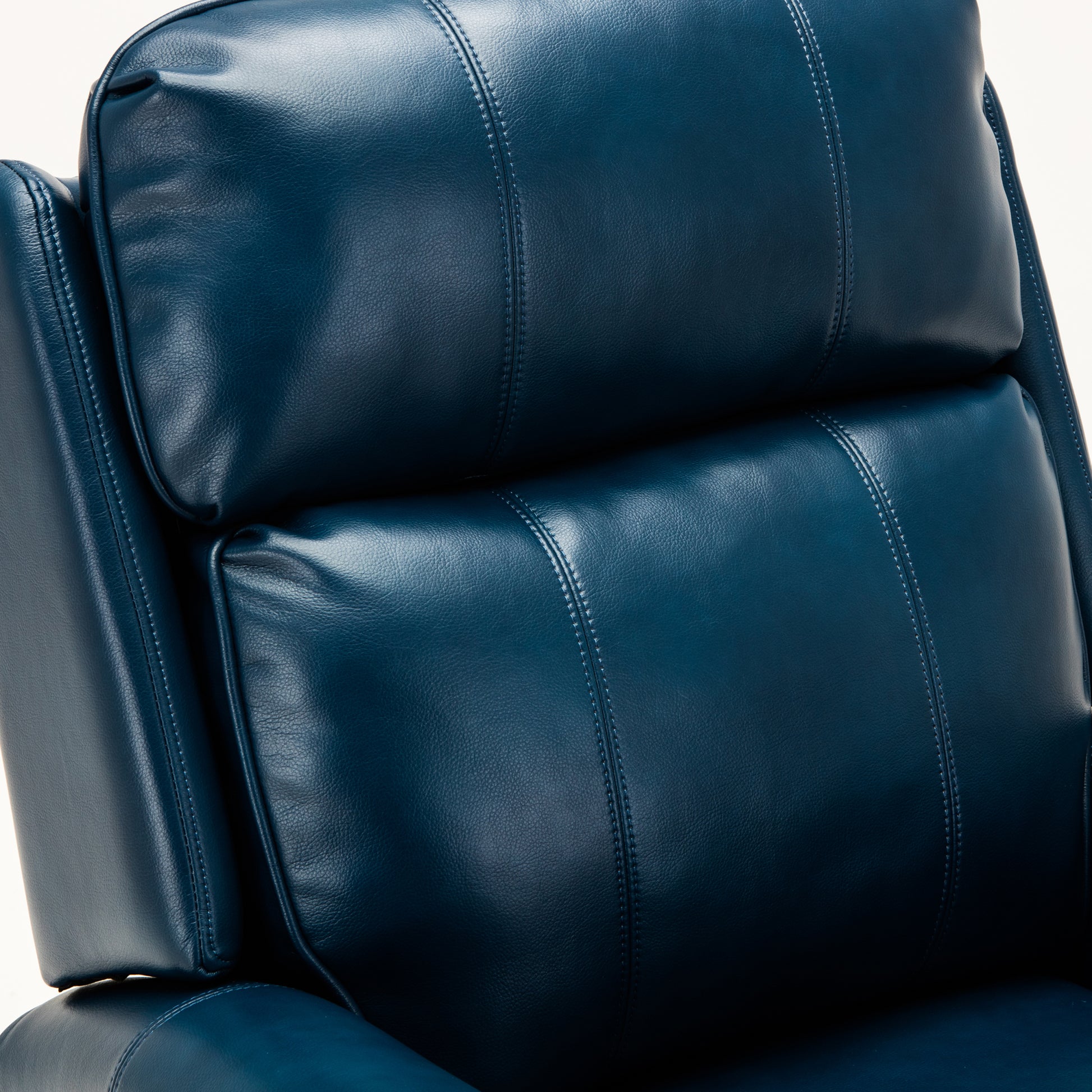 Landis Navy Blue Traditional Lift Chair navy blue-foam-pu leather