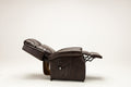 Landis Brown Traditional Lift Chair brown-foam-pu leather