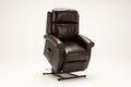 Landis Brown Traditional Lift Chair brown-foam-pu leather