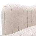 Sylvia Sea Oat Striped Arm Chair