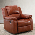 Charlotte Caramel Leather Gel Recliner caramel-foam-pu leather