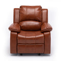 Charlotte Caramel Leather Gel Recliner caramel-foam-pu leather