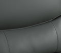 Genuine Leather Chair gray-foam-leather