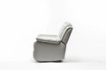 Charlotte Ivory Leather Gel Recliner ivory-foam-pu leather