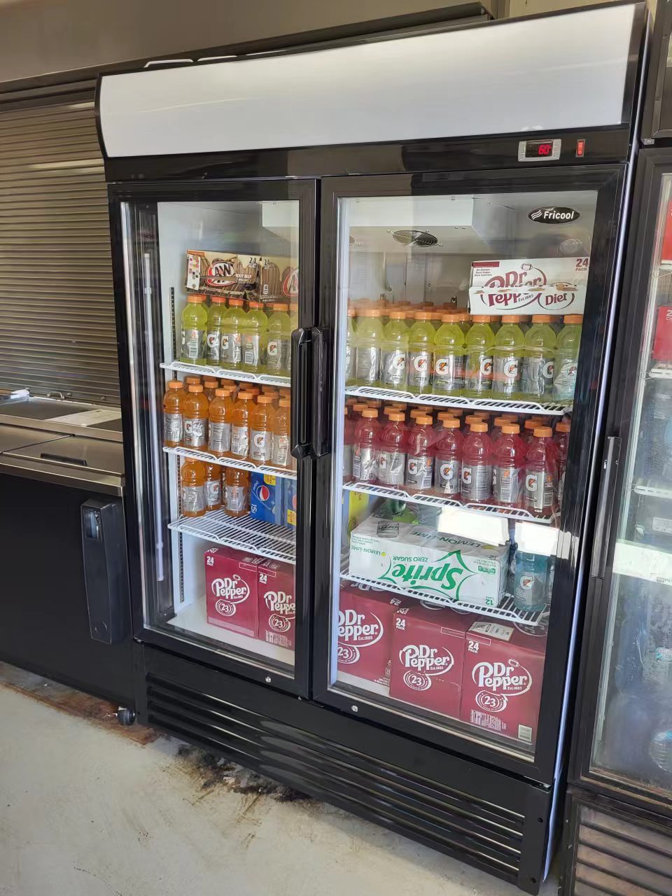 51" Glass Door Merchandiser Refrigerator