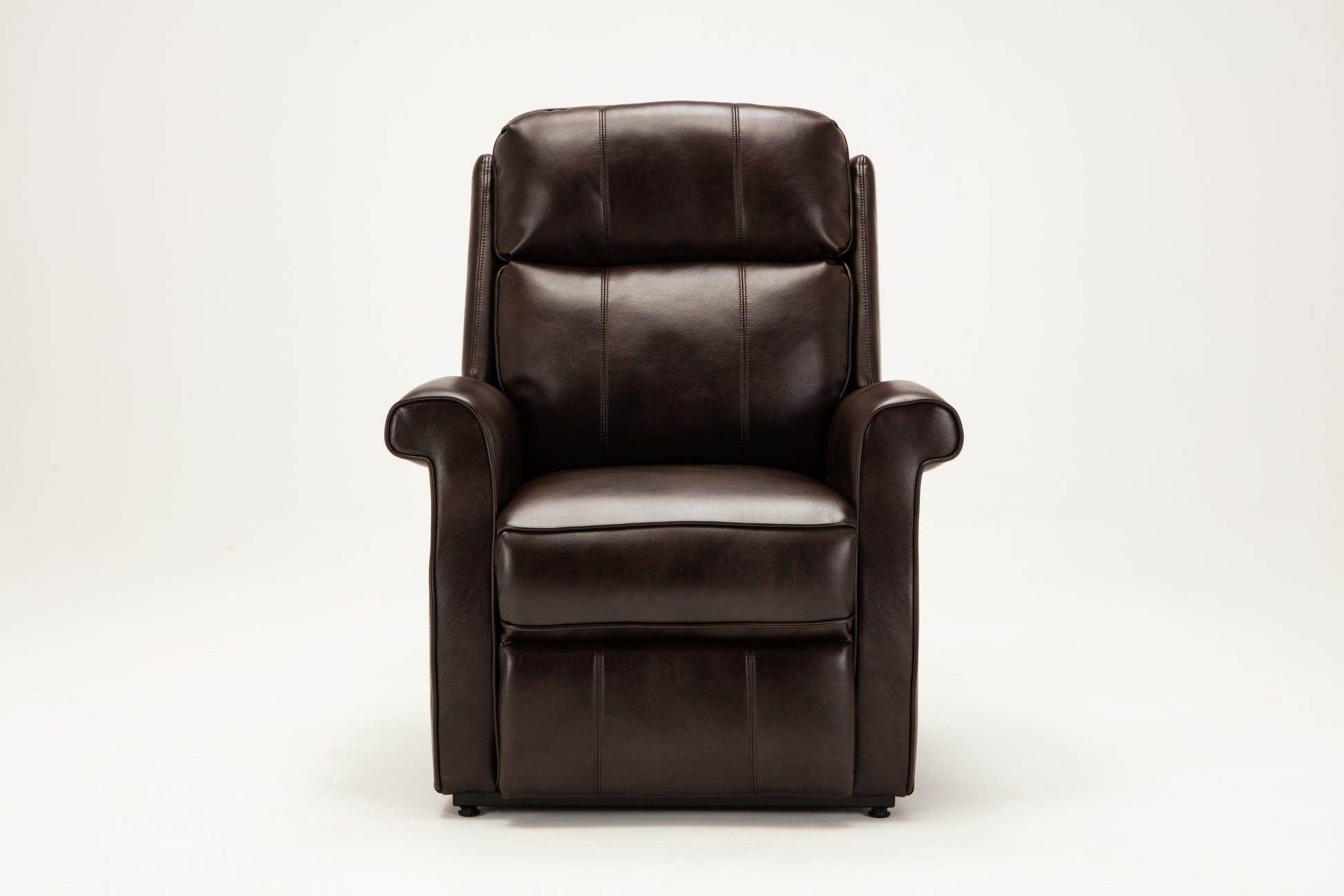 Landis Brown Traditional Lift Chair brown-foam-pu leather