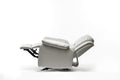 Charlotte Ivory Leather Gel Recliner ivory-foam-pu leather