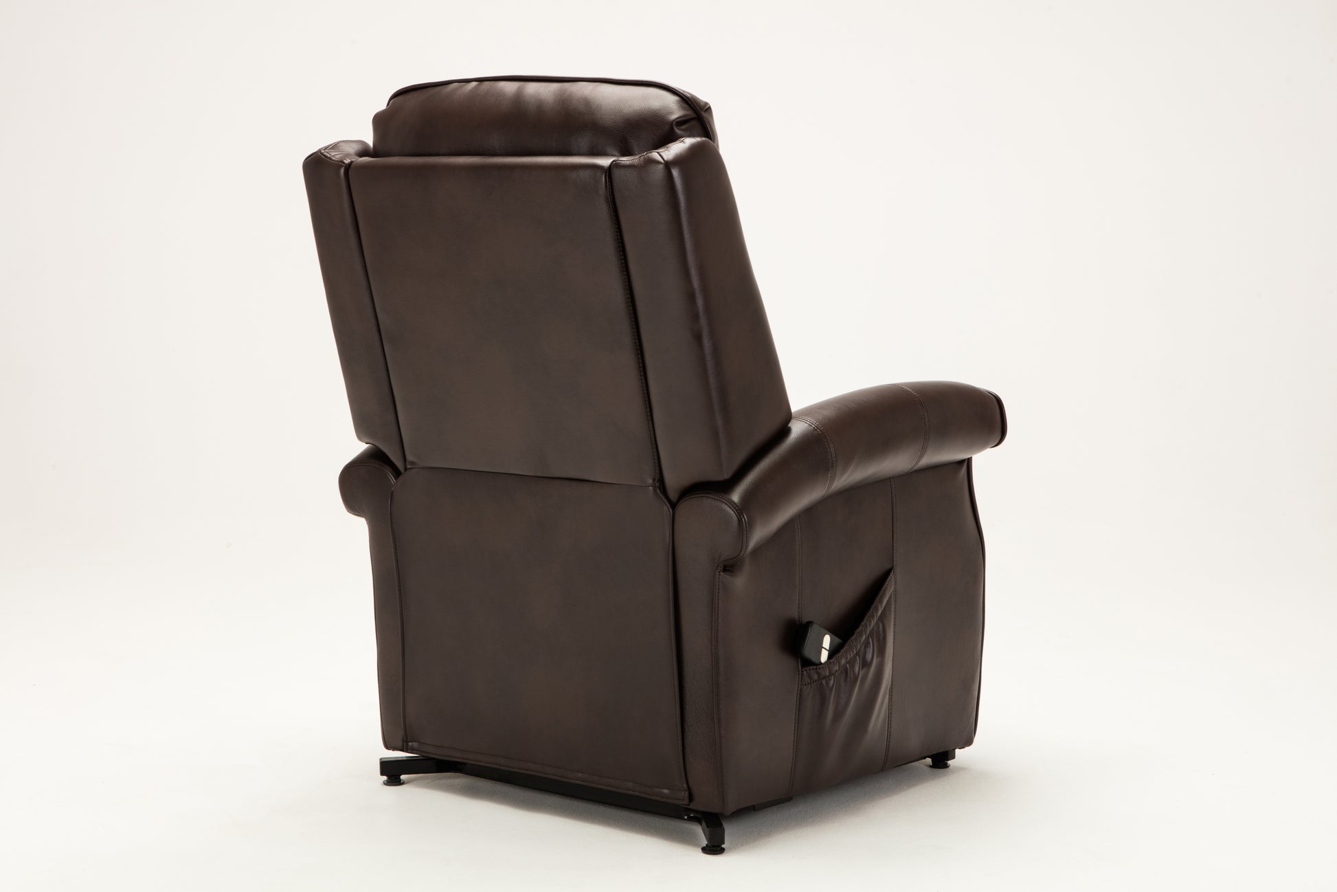 Landis Brown Traditional Lift Chair brown-foam-pu leather