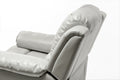 Charlotte Ivory Leather Gel Recliner ivory-foam-pu leather