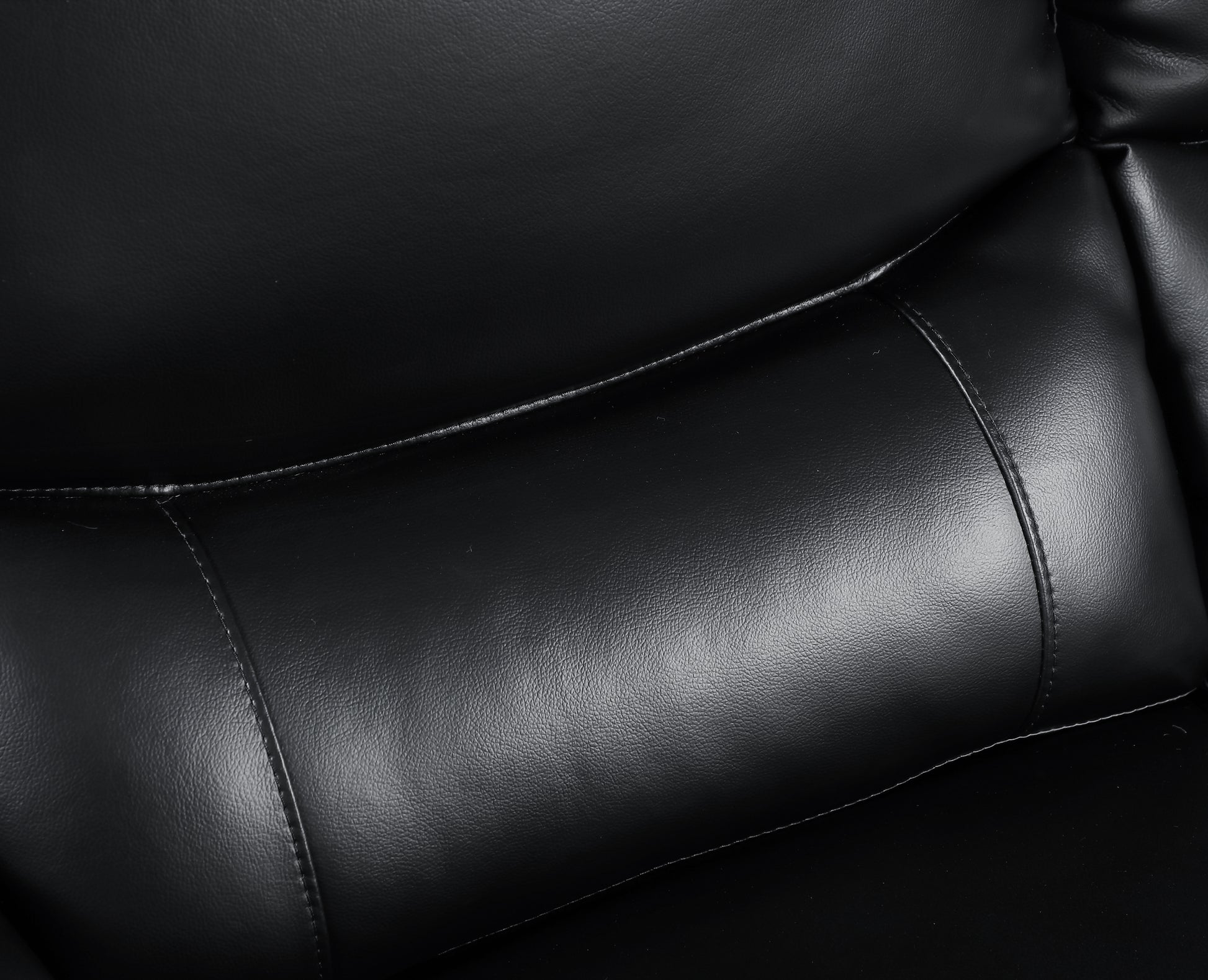 Genuine Leather Chair black-foam-leather