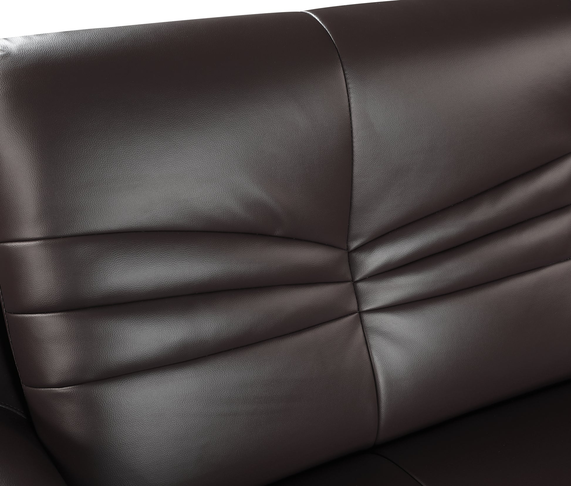 Genuine Leather Chair brown-foam-leather