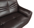 Genuine Leather Chair brown-foam-leather