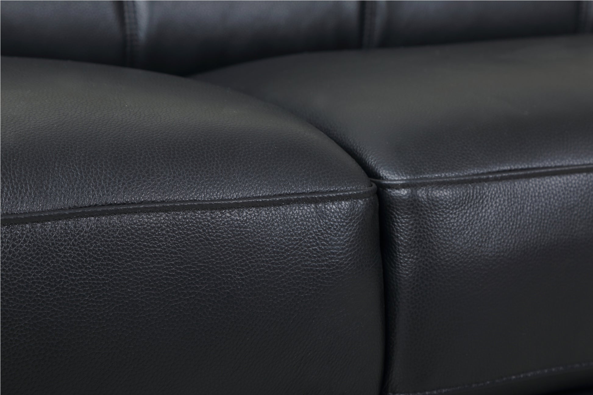 Top Grain Italian Leather Chair black-foam-leather