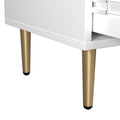 Vanity Makeup Table With Mirror And Retractable